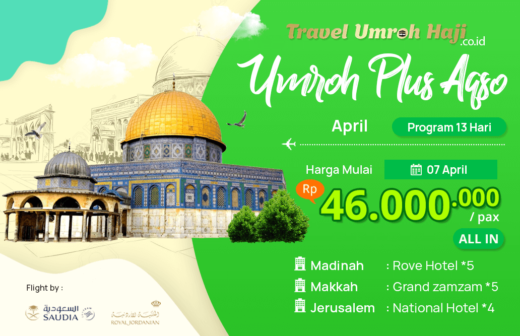 Paket Umroh April 2020 Plus Aqso Biaya Paket Umroh April 2020 Plus Aqso Murah