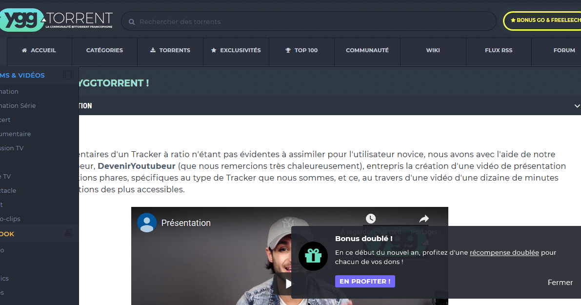 YGGTorrent l"un des meilleurs site de torrent français en 2019 WANDA