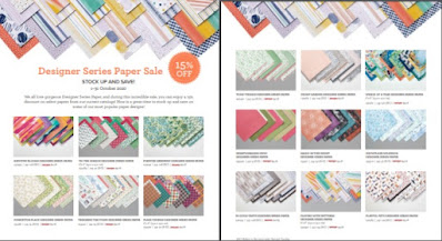 October 2020 Designer Paper Sale: Save 15% on Select Designs ~ www.juliedavison.com/shop