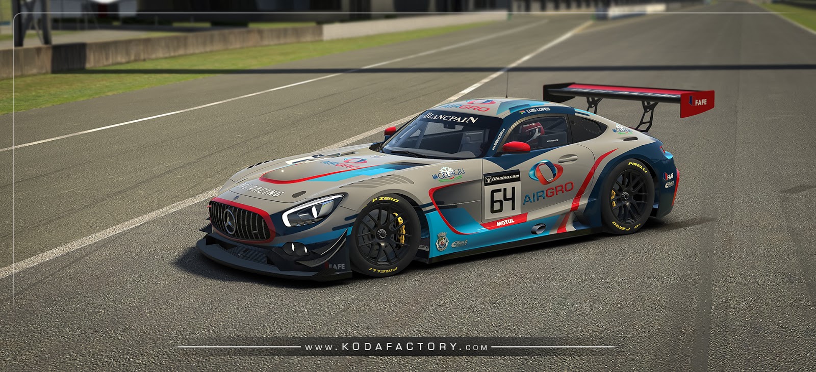 Fafe Racing Mercedes Amg Gt3 Iracing Koda Factory