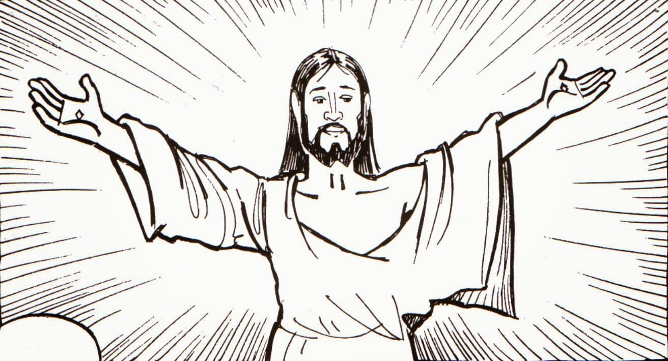 Jesus Resucitado Para Colorear Imagenes Cristianas Para Colorear Dibujos Para Colorear