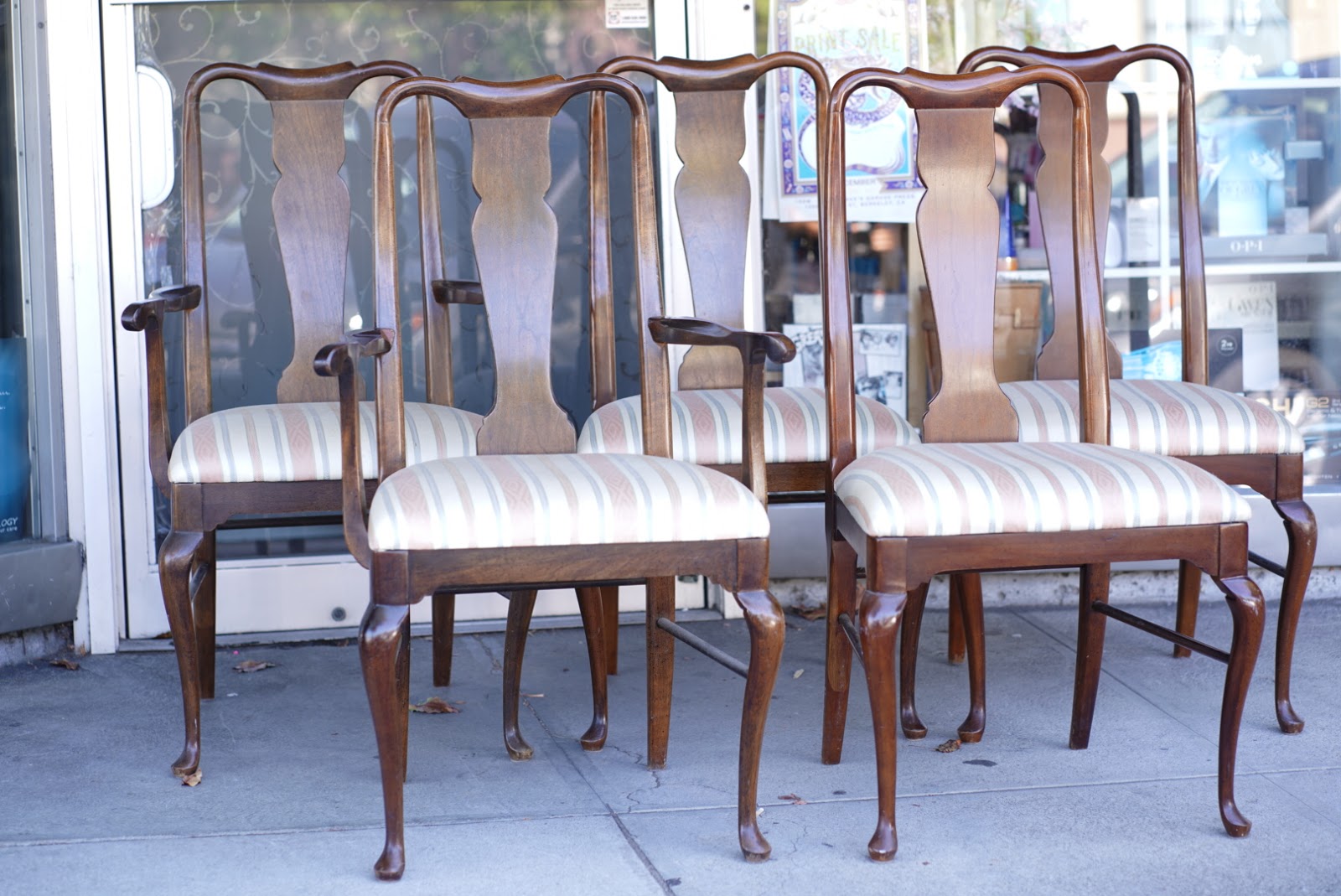 UHURU FURNITURE & COLLECTIBLES: **SOLD** #31242 Set of 5 French Style