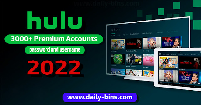 free hulu password and username 2021-2022