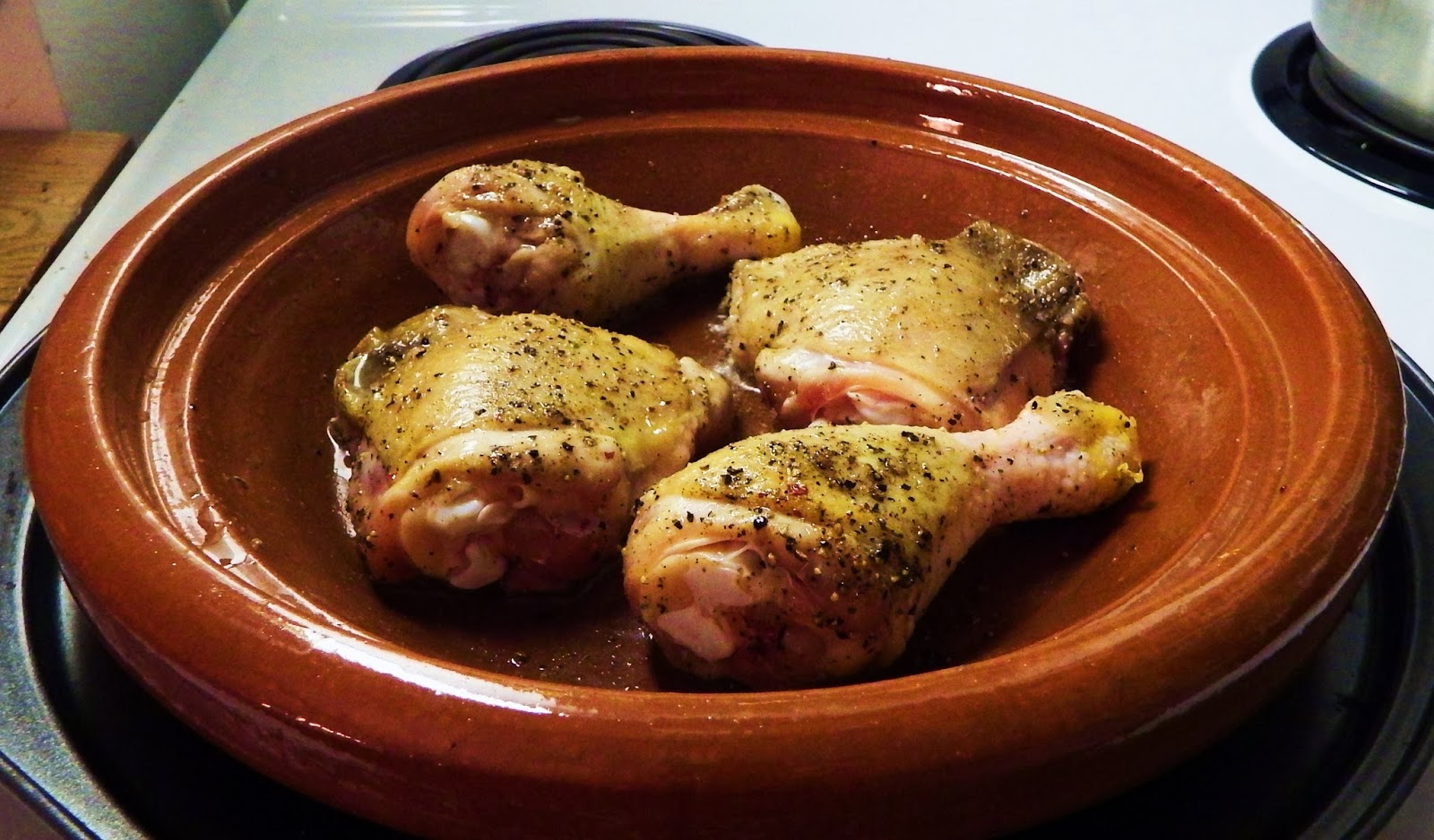 Food By Bram: Chicken Tagine with Apricots and Almonds