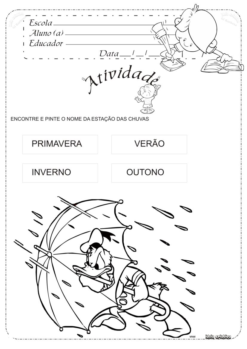 Featured image of post Educa o Infantil Desenhos De Inverno Para Colorir Pesquise aqui desenhos moldes e cliparts
