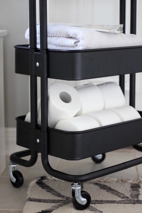 IHeart Organizing UHeart Organizing One Utility Cart Used Six Ways!