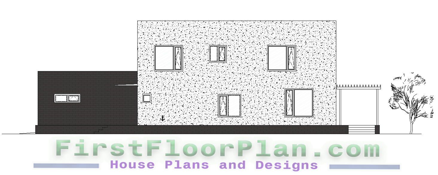 Complete Residence DWG Section for AutoCAD • Designs CAD