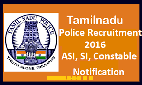  TN Police Constable Job Openings Details 2016