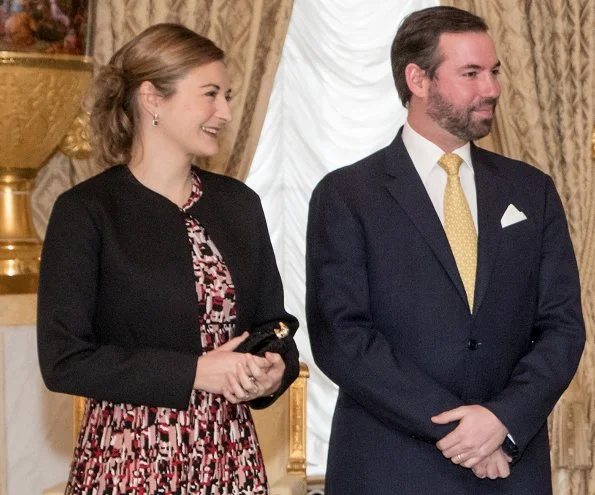 Hereditary Grand Duke Guillaume and Hereditary Grand Duchess Stéphanie