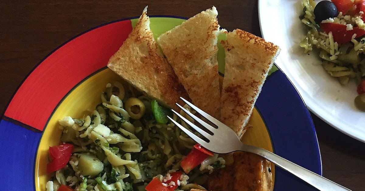 MASTERCHEFMOM Pesto Pasta Cilantro Pesto Pasta Recipe ( without