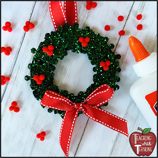 Puzzle Piece Wreath Ornament