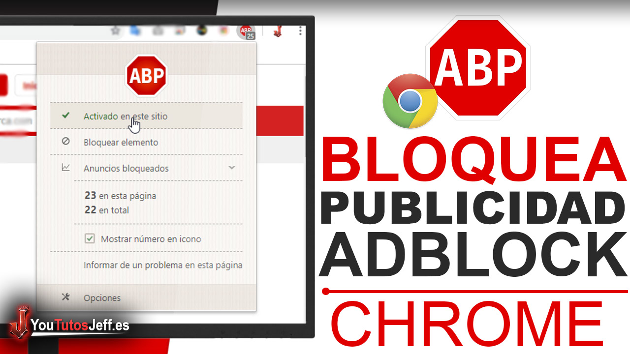 Como Descargar Adblock Plus para Chrome - Bloquear Publicidad