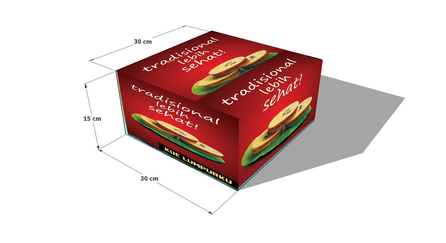 Ilustrasi Kotak Pembungkusan Makanan KRSV SPM 2021 - Cipta Kerja Seni