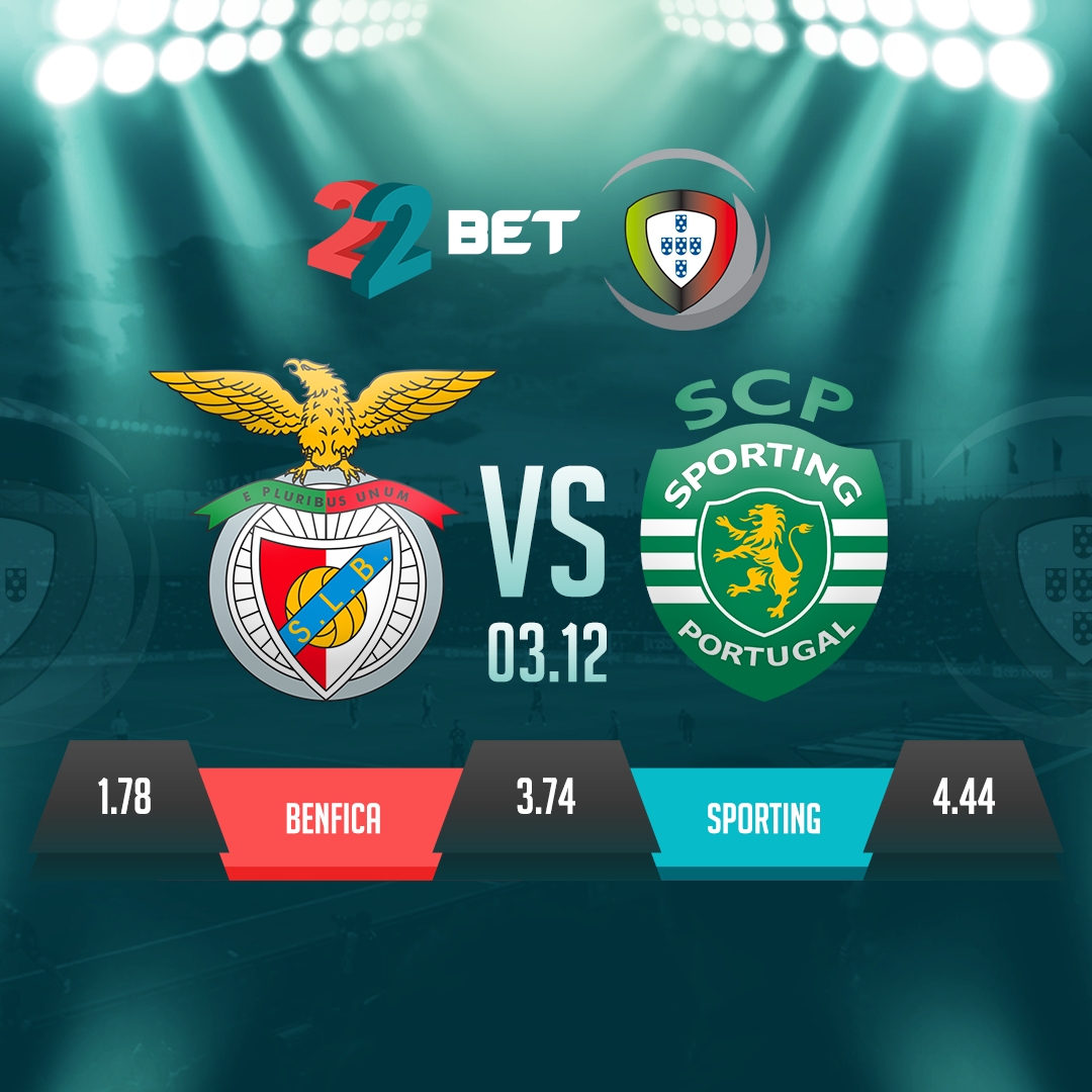 Universo Benfiquista Benfica vs. Sporting Faz já a tua aposta