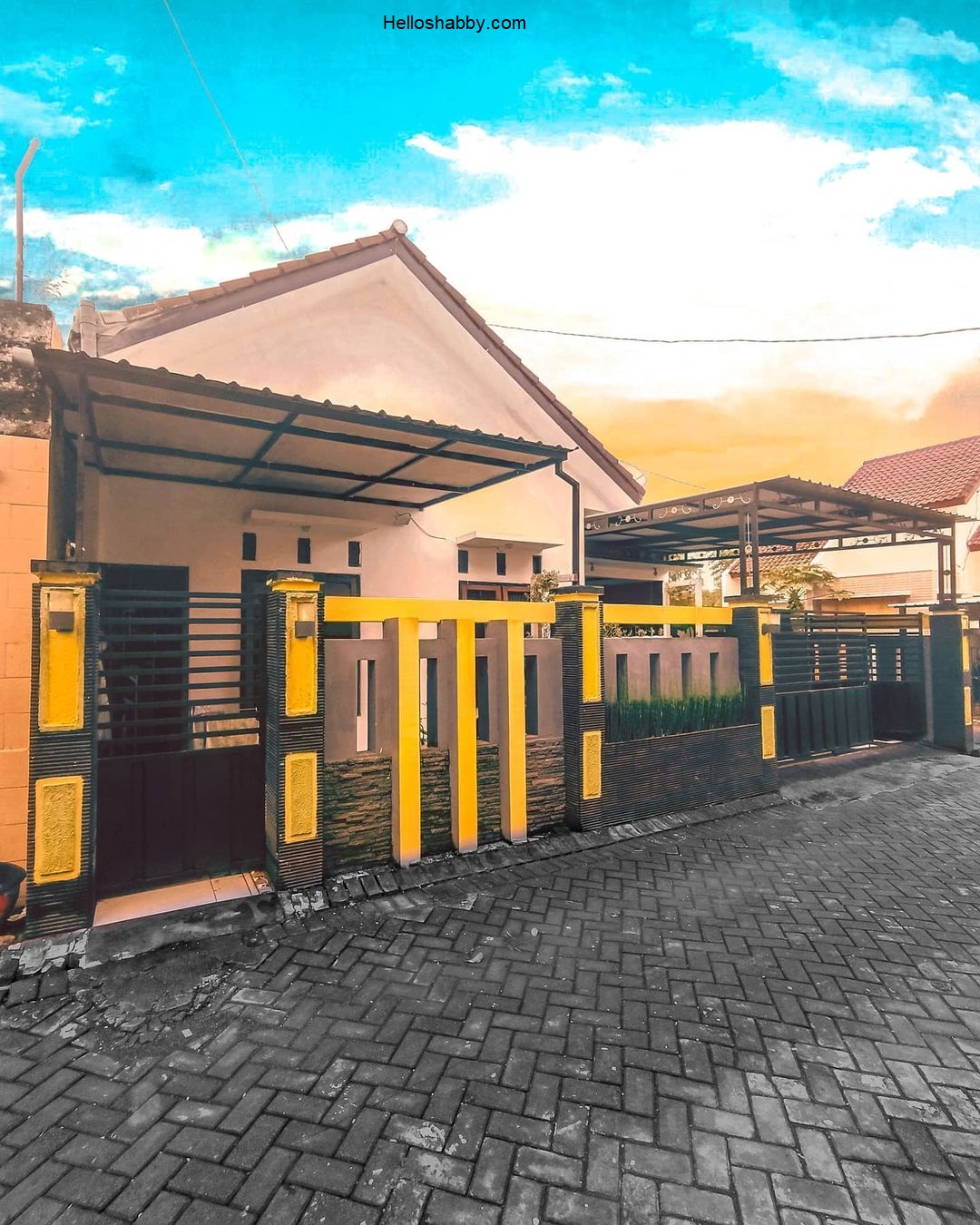 7 Inspirasi Warna Cat Pagar Rumah Minimalis Paling Diminati