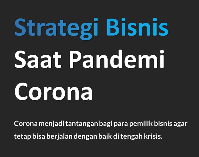 Membaca Peluang Usaha Waralaba Saat Pandemi Corona (Analisa) - Bang