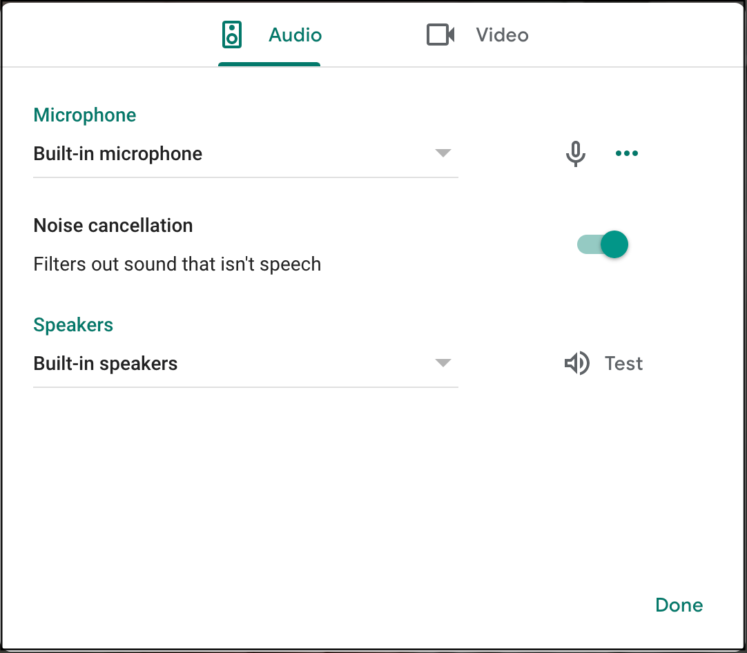 Google Workspace Updates: Filter out disruptive noise in Google Meet