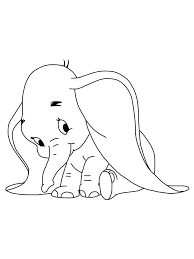 Top 7 Dumbo Coloring Pages - Dumbo and the Elephant - FREE
