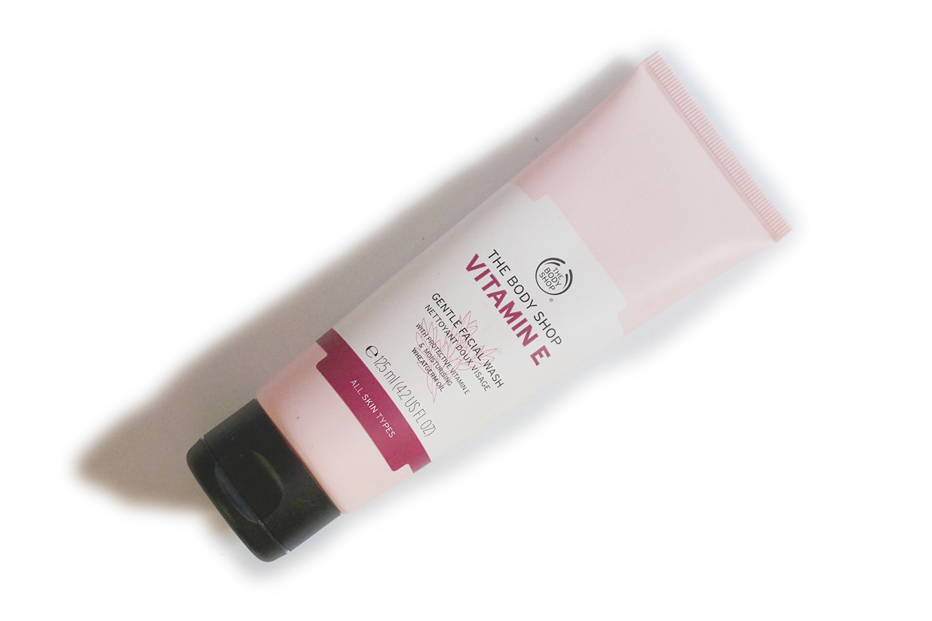 The Body Shop Vitamin E Gentle Facial Wash Review Jello Beans