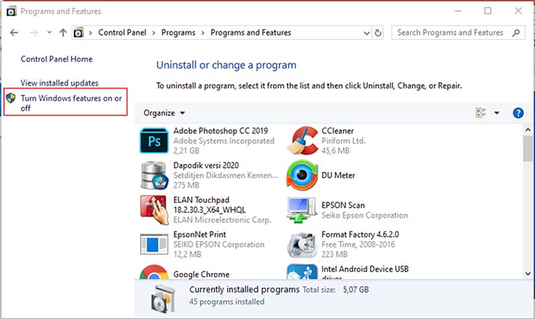 Cara Mengelola Fitur Opsional Windows 10 Cara Mengelola Fitur Opsional Windows 10
