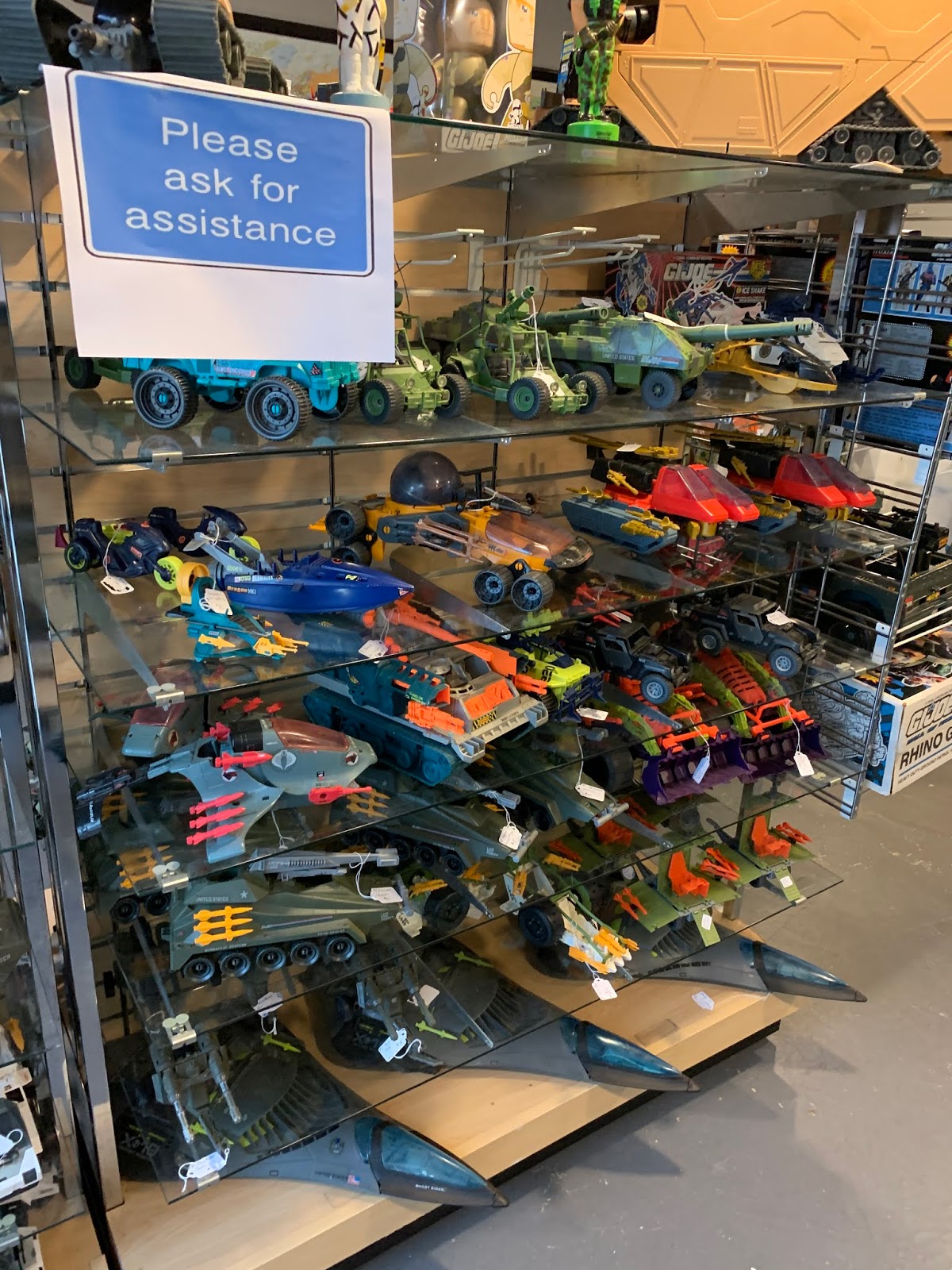 G.I. Jigsaw Eternia Dreams Vintage Toy Store Taneytown, Maryland