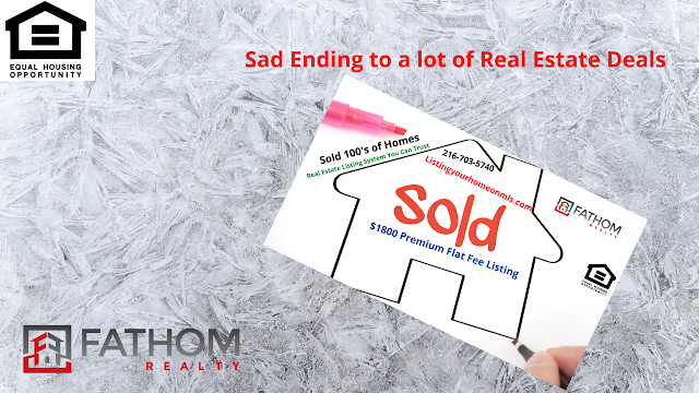 Not Good Endings to a lot of Real Estate Deals