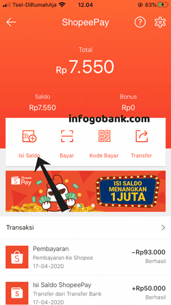 Cara Mengisi Saldo Shopeepay Di Indomaret Gratis Infogobank Com