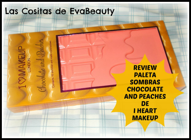 Paleta sombras ojos Chocolate I Heart Makeup maquillaje review swatches