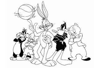 baby bugs bunny coloring pages