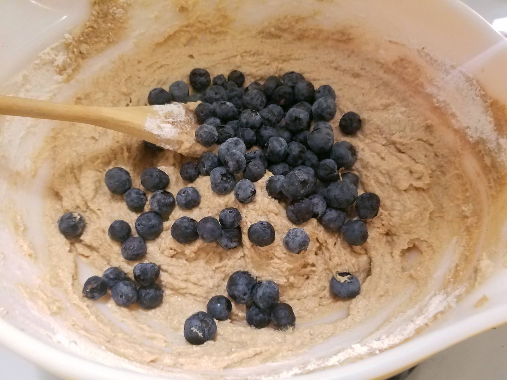 A Book Of Cookrye ApplesauceBlueberry Cake