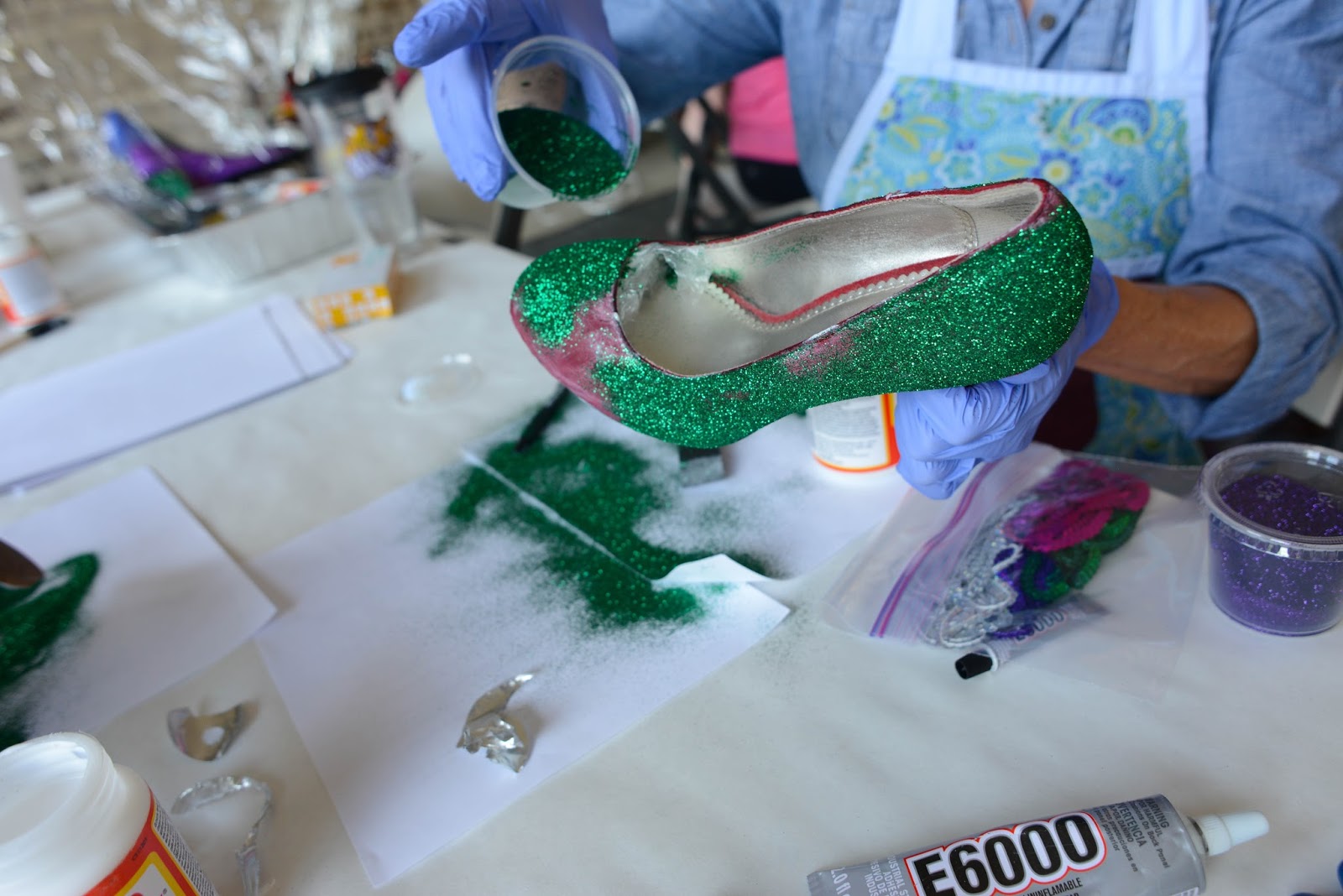 Confessions of a glitter addict Pictures from the September