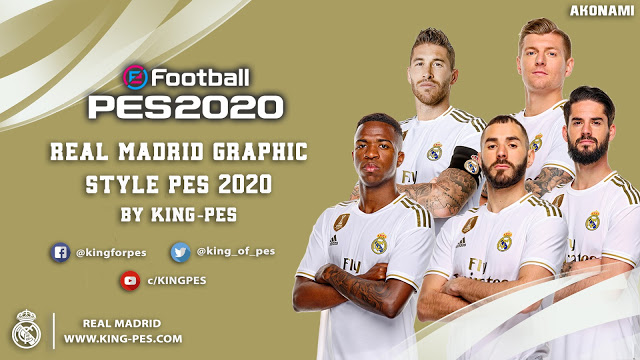 Pes 2017 Graphic Menu Real Madrid Style 2020