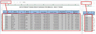 Mengambil data dari sheet lain di excel