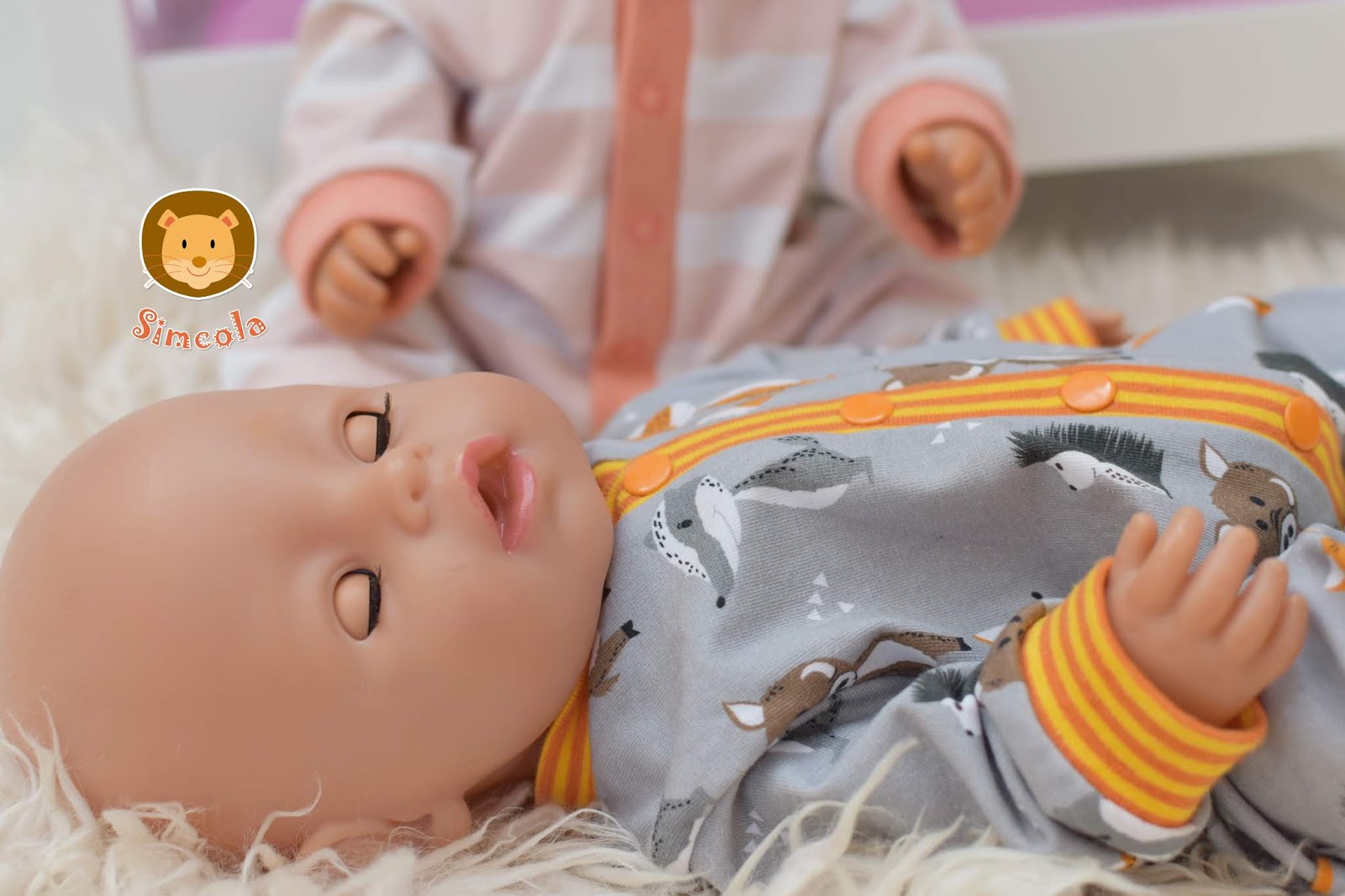 Bis In Die Puppen Schlafen Simcola näht: Baby Born