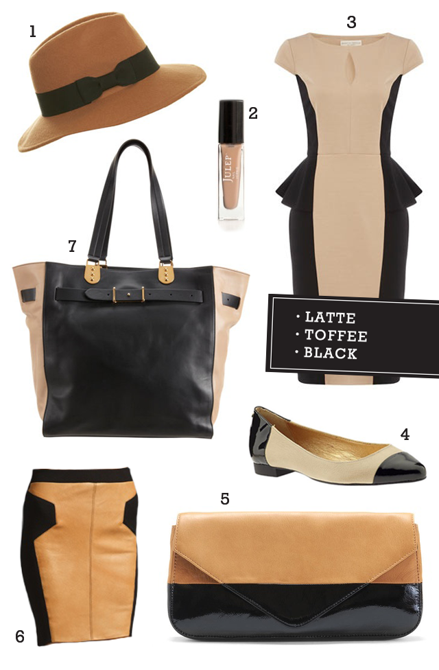 LUXE AND LACE: Latte, Toffee, & Black