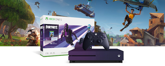رسميا الإعلان عن النسخة المحدودة من جهاز Xbox One بالوان لعبة Fortnite 