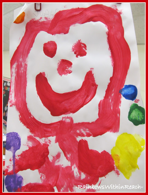 photo of: Happy Smiling Face Painted by Young Child
