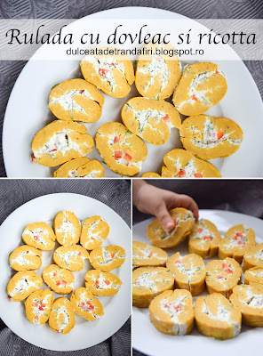 Rulada de dovleac cu ricotta
