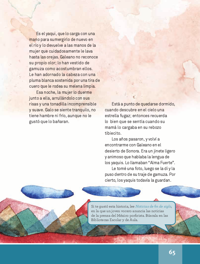 Galeano - Español Lecturas 4to 2014-2015