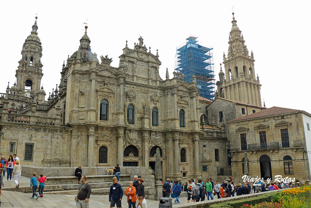 Plaza d ela Inmaculada, Catedral de Santiago de Compostela