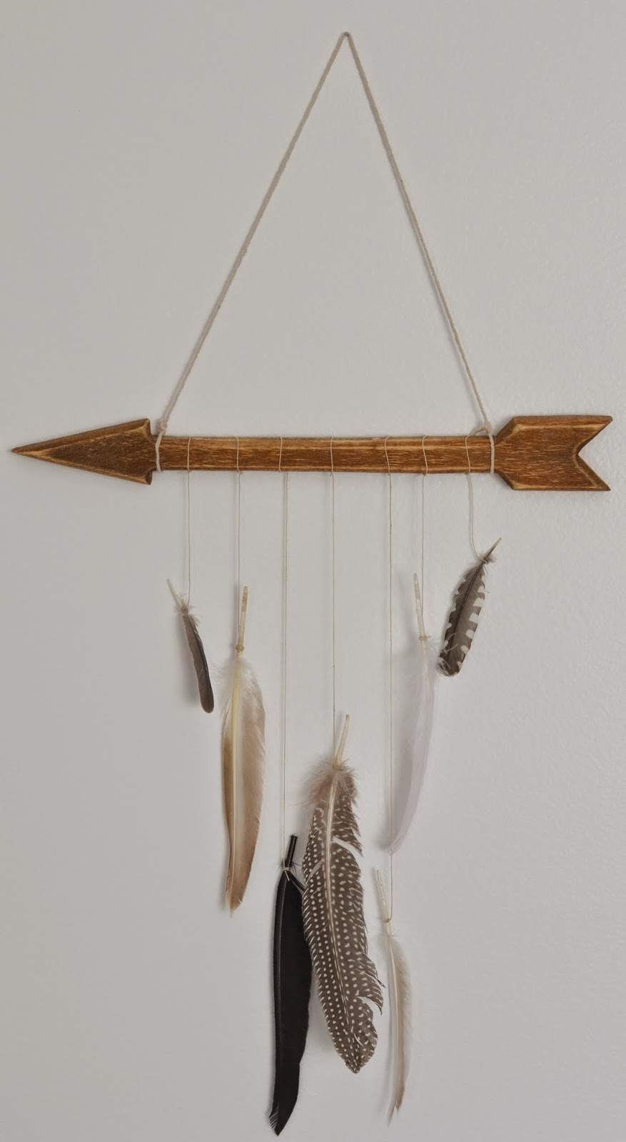 Arrows, Feathers and Living Room Sneak Peek