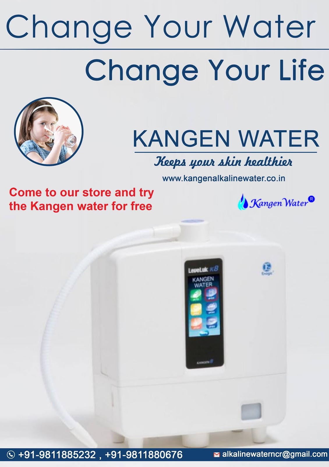Kangen Water Machine in Delhi NCR Health Benefits Provided By Kangen Water
