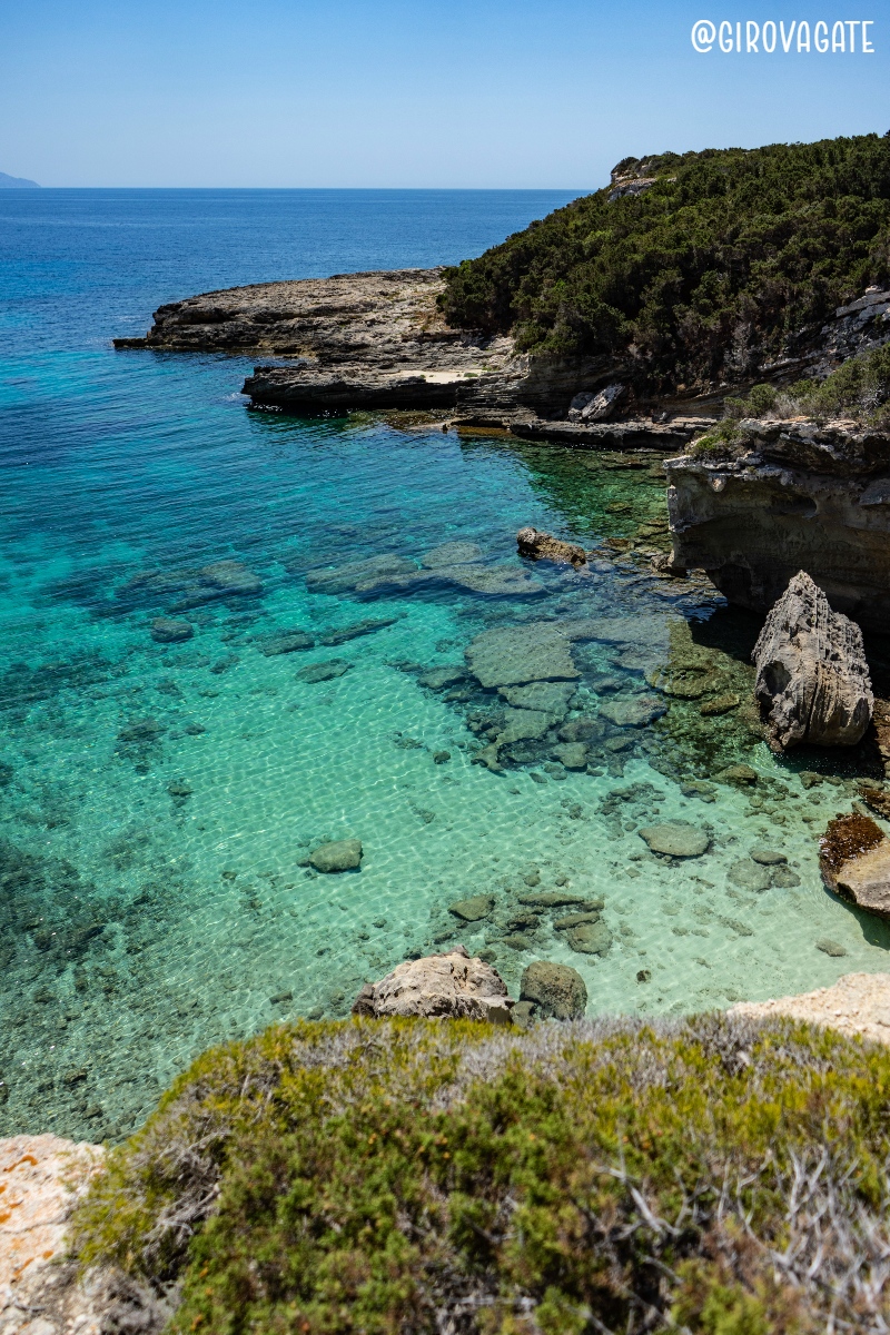 Pianosa Cala Bruciato Trekking