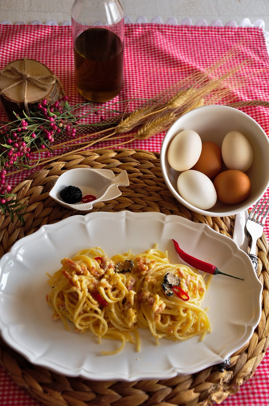 PASTA CARBONARA TRUFADA (TRADICIONAL Y CON THERMOMIX) - Cocina con Ana