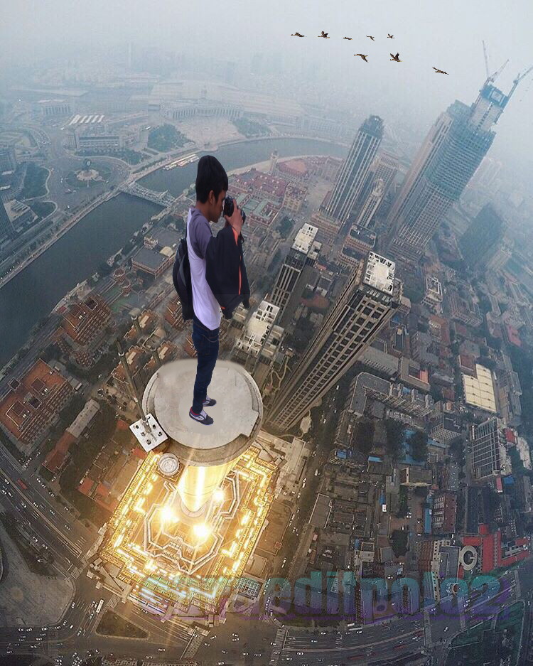 Cara Edit Foto Manipulasi Motret Kota di Picsay Pro Android Cara Edit Foto Manipulasi Motret Kota di Picsay Pro Android