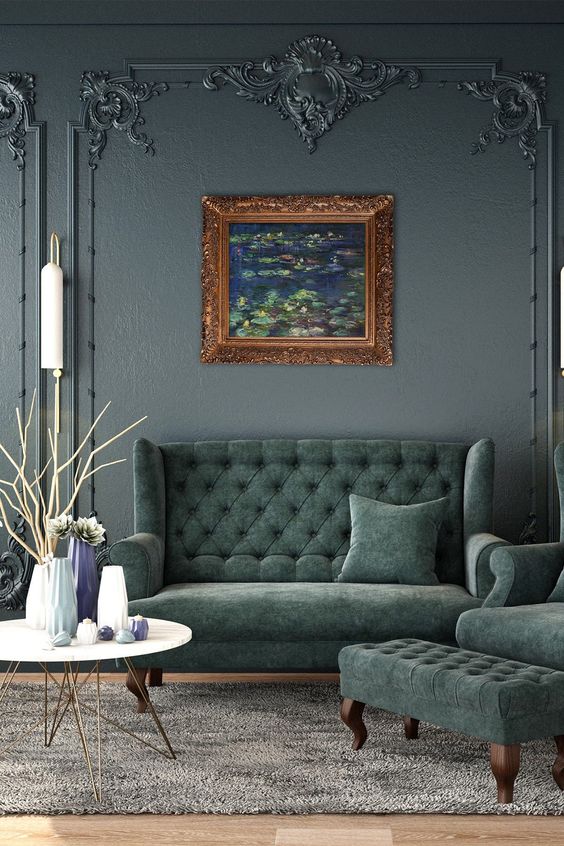 Eye For Design The Dark Green Interior Is Back And Better Than Ever