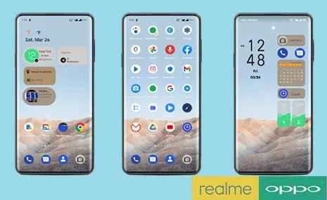 Tema Android 12 Untuk Oppo dan Realme All Series