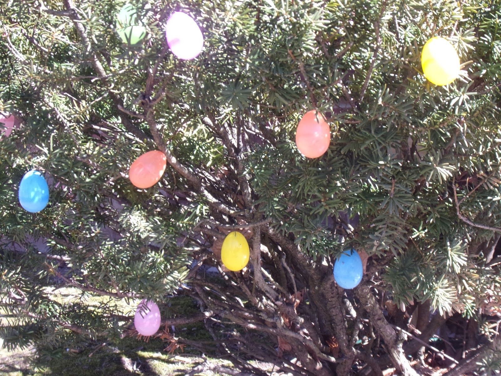 Perfectly Imperfect Carmen How to hang plastic Easter eggs without