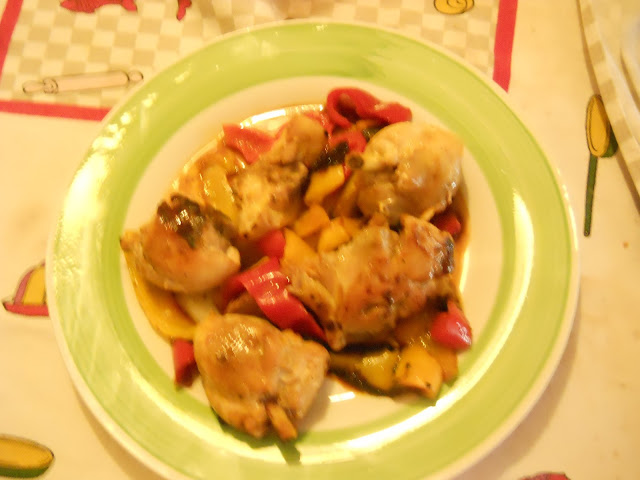 pollo con i peperoni 