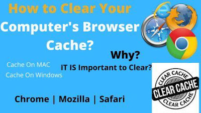 How to clear cache on computer's browser? clear-cache-on-computer-browser-chrome-safari-firefox-banner